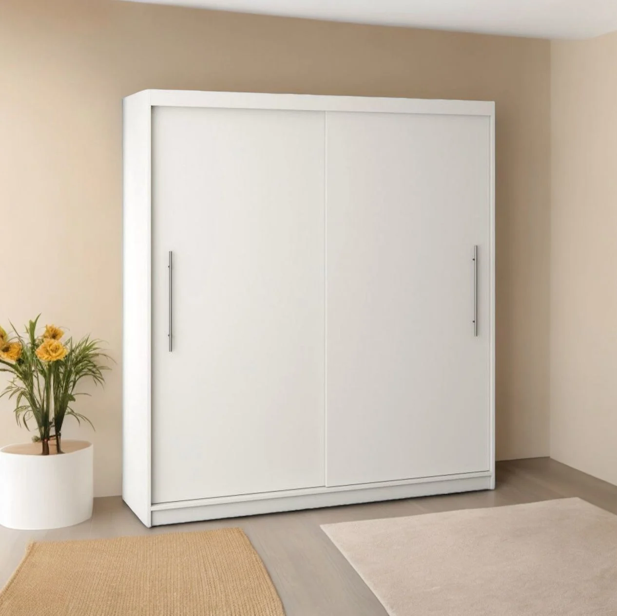 Dressing Alex, 160x60x200cm, Alb, Pal 18 mm [1]