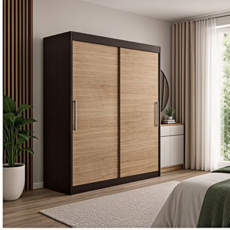 Dressing Alex,160x60x200cm, Wenge-Sonoma, Pal 18 mm [2]