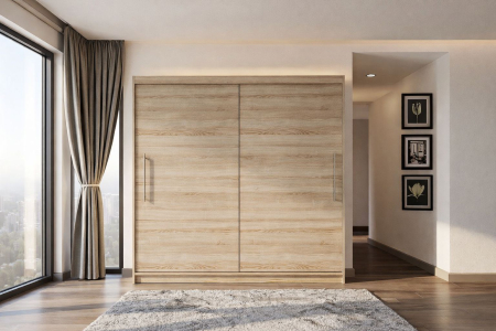 Dressing Alex,180x60x200 cm, Wenge+Sonoma, Pal 18 mm [2]