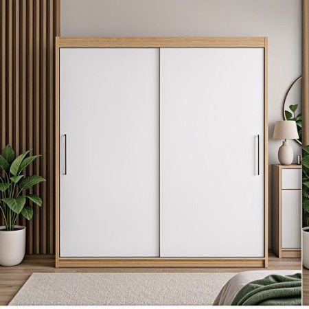 Dressing Alex,180x60x200 cm, Sonoma & Alb, Pal 18 mm [1]