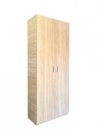Dulap 2 usi, 197x80x40 cm, 4 polite, Stejar Sonoma, Pal 18 mm [1]