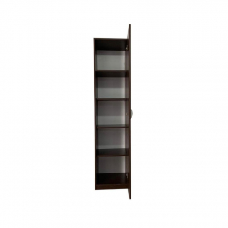 Dulap tip Soldat, 197x45x50cm, 4 polite, Wenge, Pal 18 mm [1]