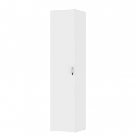 Dulap tip Soldat, 197x45x50cm, 4 polite, Alb, Pal 18 mm [2]