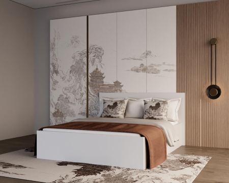 Pat Elis, 140x200 cm, Alb, Pal 18 mm [3]