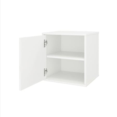 Pat tapitat Alex Gri inchis 180x200 cm + Set noptiere-Alb [3]