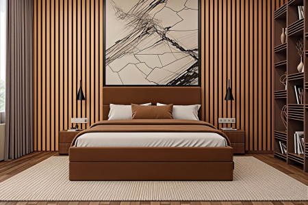 Pat tapitat Mara, 160x200 cm, Maro [2]