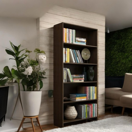 DULAPURI - Raft 4 polite, 197x80x40cm, Wenge