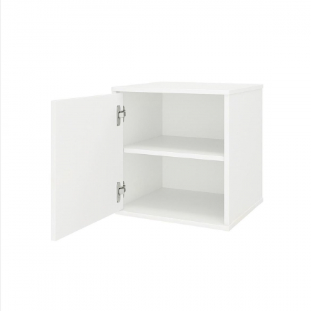 Set 2 noptiere, 45x40x40 cm, Alb, Pal 18 mm [2]