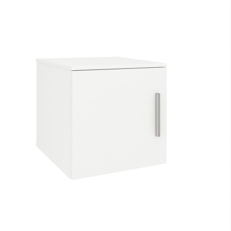 Set 2 noptiere, 45x40x40 cm, Alb, Pal 18 mm [2]