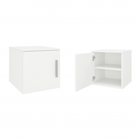 Set Dormitor Alex, 160x200cm, Roz + Alb, Pal 18 mm [8]