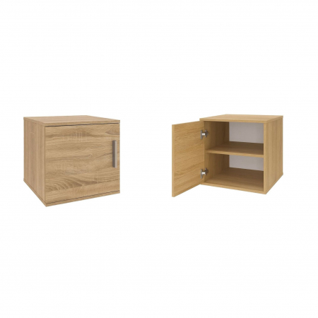 Set Dormitor Elis, 160x200cm, Stejar Sonoma, Pal 18 mm [7]