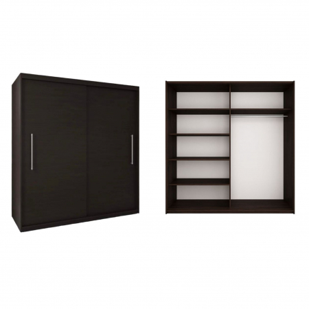 Set Dormitor Elis, 160x200cm, Wenge, Pal 18 mm [4]