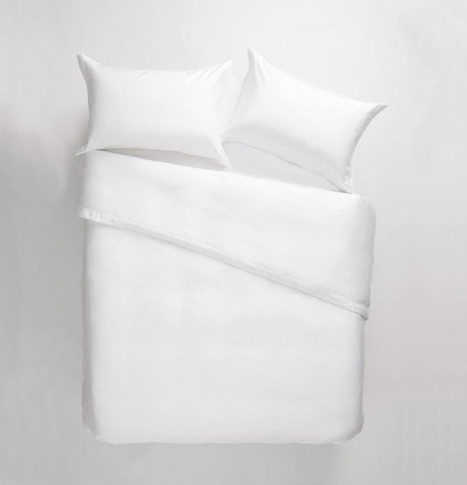 Fata de perna, bumbac natural 100% alb – 1 bucata [3]