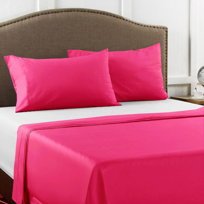 Fata de perna, bumbac natural 100% roz aprins, magenta – 1 bucata [5]