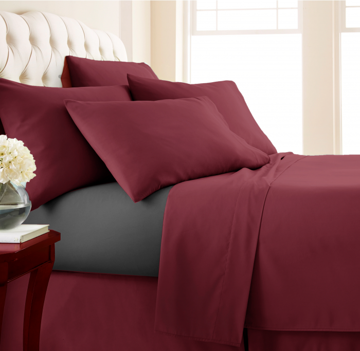 Husa pentru pilota, bumbac natural 100%, grena [4]