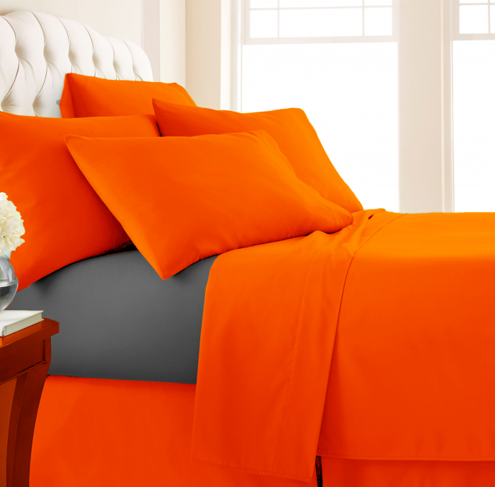 Husa pentru pilota, bumbac natural 100%, portocaliu [3]