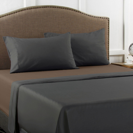 Fata de perna, bumbac natural 100% gri – 1 bucata [3]