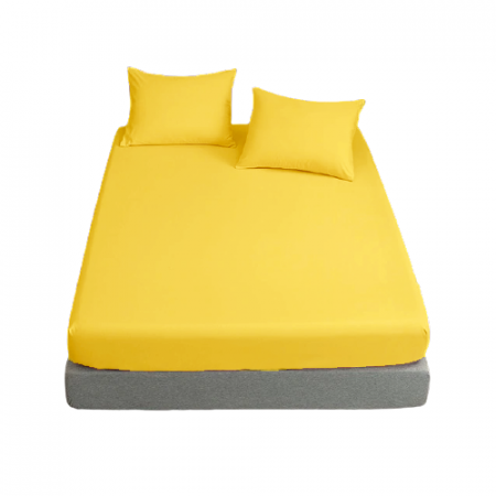 Fata de perna, bumbac natural 100% galben pal – 1 bucata [1]