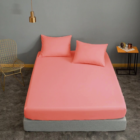 Fata de perna, bumbac natural 100% roz pal – 1 bucata [4]