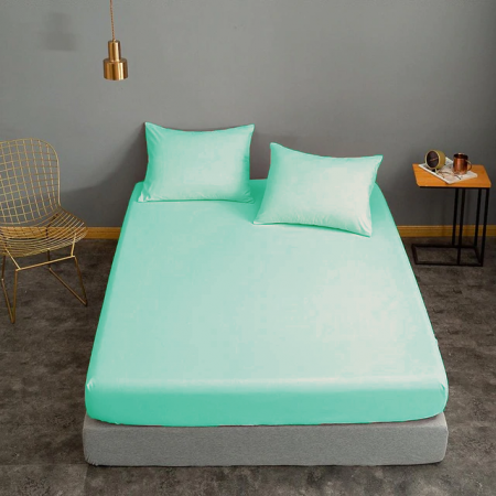 Fata de perna, bumbac natural 100% turcoaz – 1 bucata [3]