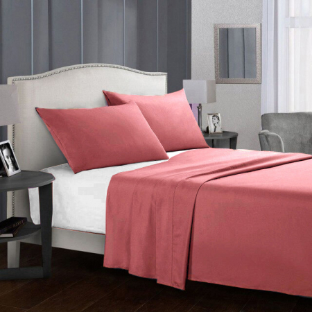 Husa pentru pilota, bumbac natural 100%, roz pal [4]