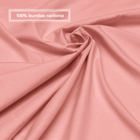 Husa pentru pilota, bumbac natural 100%, roz pal [2]