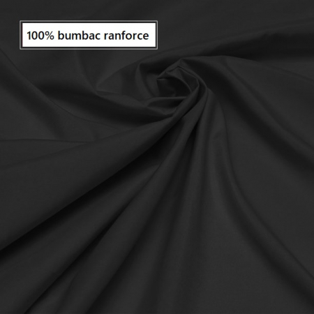 Husa pentru pilota, bumbac natural 100%, negru [2]