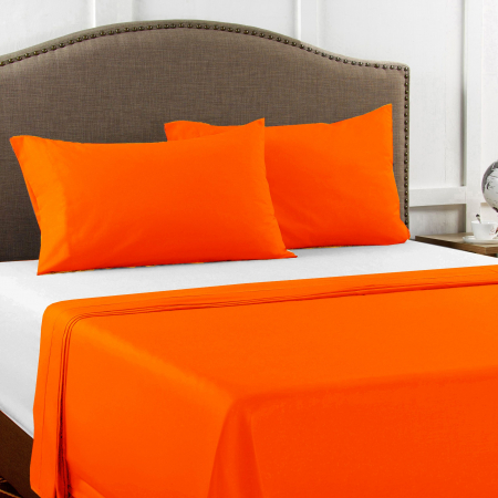 Husa pentru pilota, bumbac natural 100%, portocaliu [3]