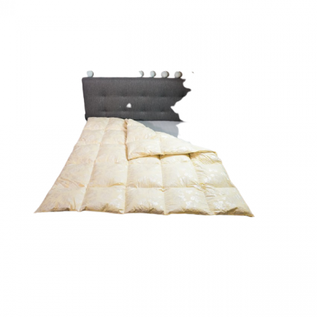 Pilota umpluta cu puf + pana, pentru toate anotimpurile, de culoare crem, diferite dimensiuni [1]