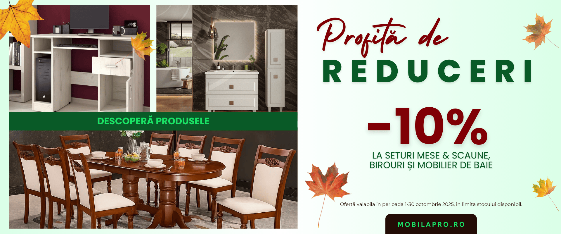 Reduceri - Noiembrie 2025