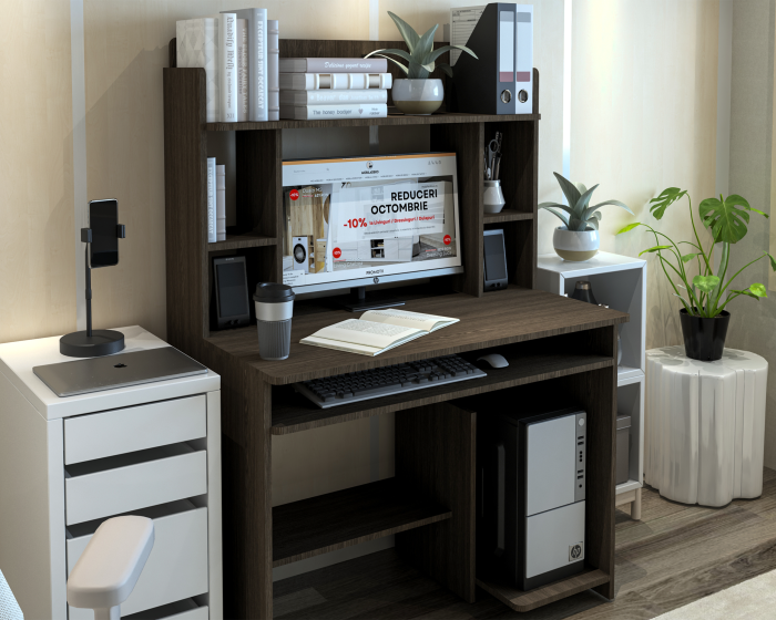 Birou Pc Skm-6 Ro Wenge [2]