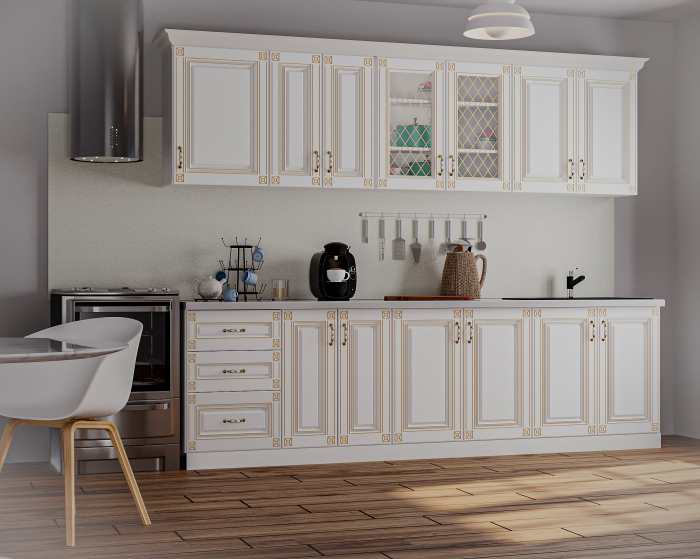 Bucătărie Imperia MS MDF Alb 2.6 m [5]