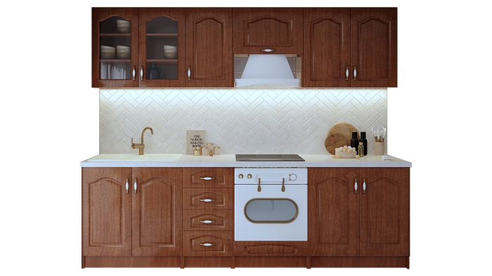 Bucatarie OLEA RO, MDF 2.6M, CALVADOS CU BLAT INTREG [4]