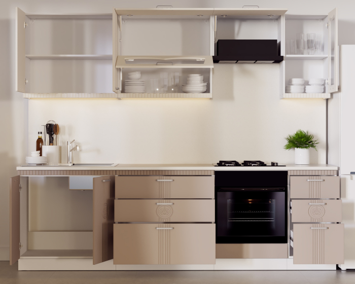 Bucatarie Palermo RO Crem Cappuccino 2.62 m [5]