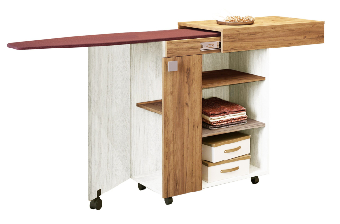 Comoda Multifunctionala Teo Craft Frasin 171/71x46x86 cm [4]