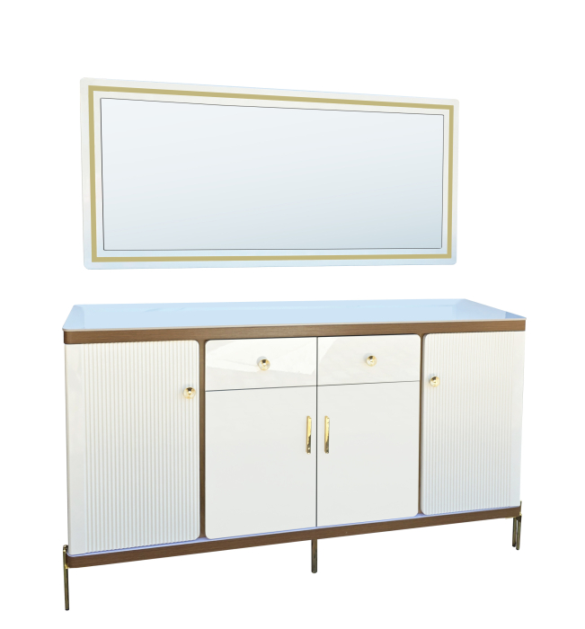 Comoda Royal MDF Beige 160x40x90 cm [3]