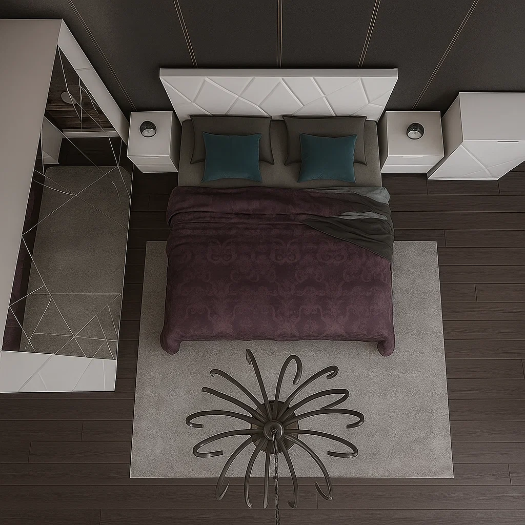 Dormitor Kenzo P160 Alb Lucios [3]