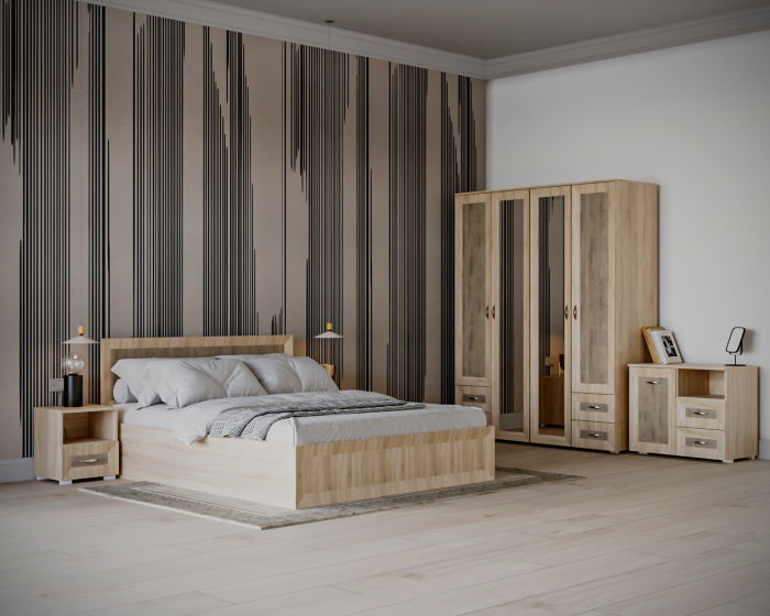 Dormitor Palermo Sonoma+Trufe [3]