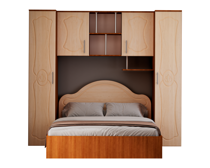 Dormitor Tineret Mdf Cires+Mesteacan [5]