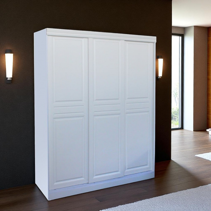 Dressing BD05 Alb, 160x55x200cm