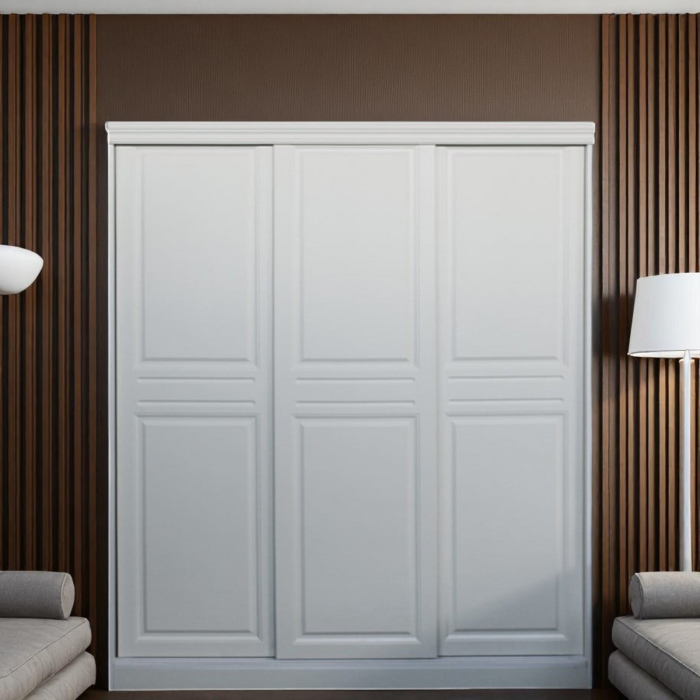 Dressing BD05 Alb, 160x55x200cm [2]