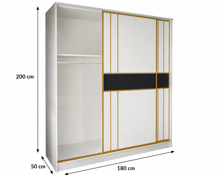 Dressing BD16 180x50x200 cm [11]