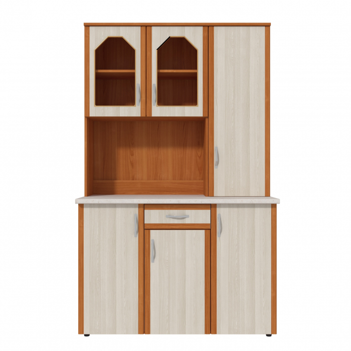 Dulap 120 pal, 121x33/60x197cm cires+mesteacan [3]