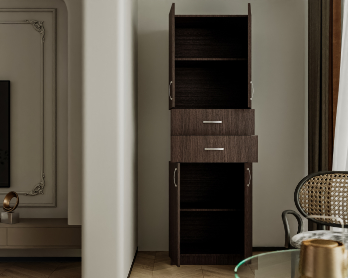 Dulap KSC-11 Ro, 60x37x196 cm Wenge [5]