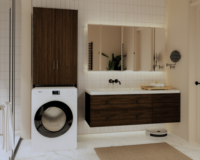 Dulap MS 2U, 65x35x199 cm, Wenge [3]