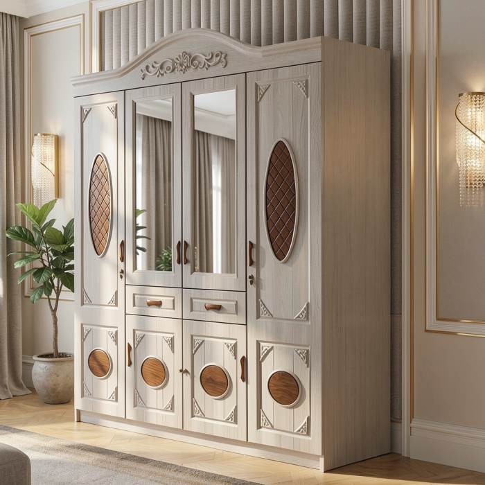 Dulap ZQE 017 MDF  6U 2S 200x215x52 [5]