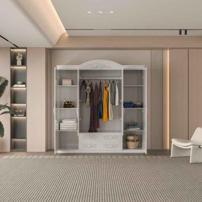 Dulap ZQE-049MDF - 4U/4S, 200x50x200cm [4]