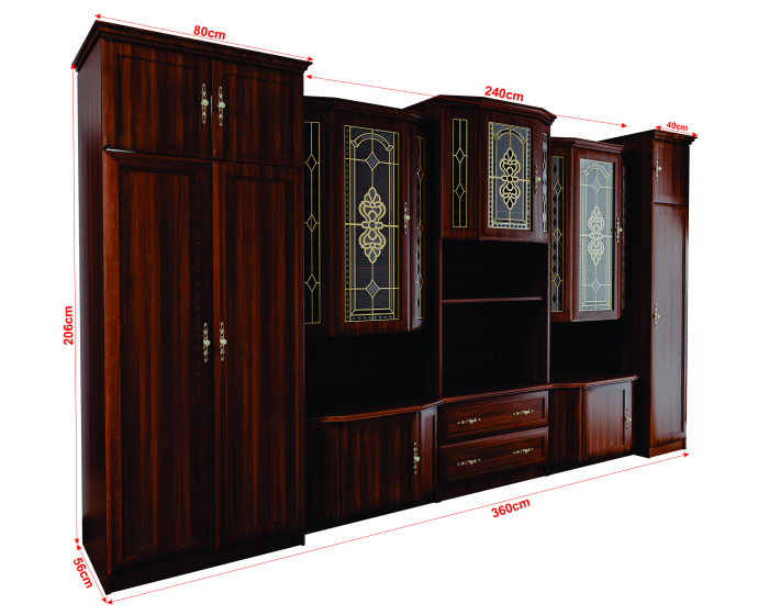 Living Baron Nuc 360x56x206 cm [6]