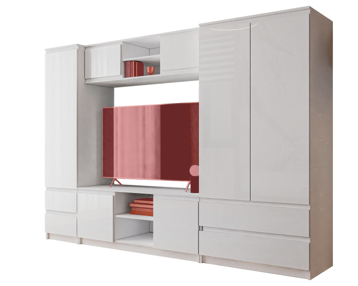 Living Chelsea Alb Acril 270x190x51cm [7]