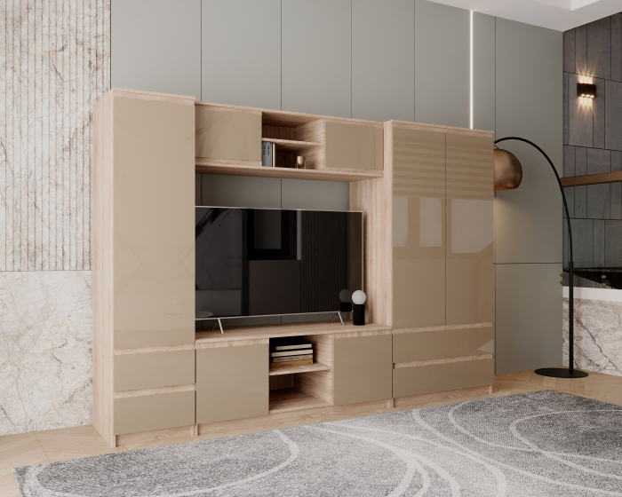 Living Chelsea Cappuccino  270x190x51 cm [3]